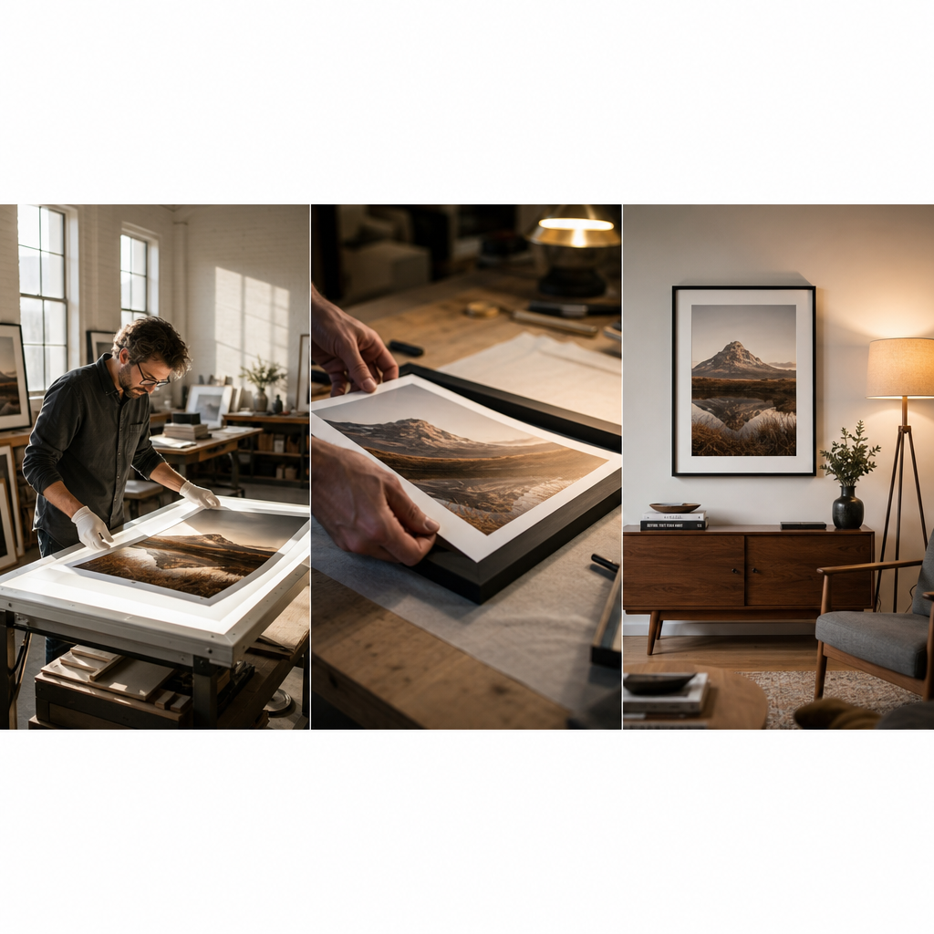 From Studio to Wall: The Journey of a Fine Art Print