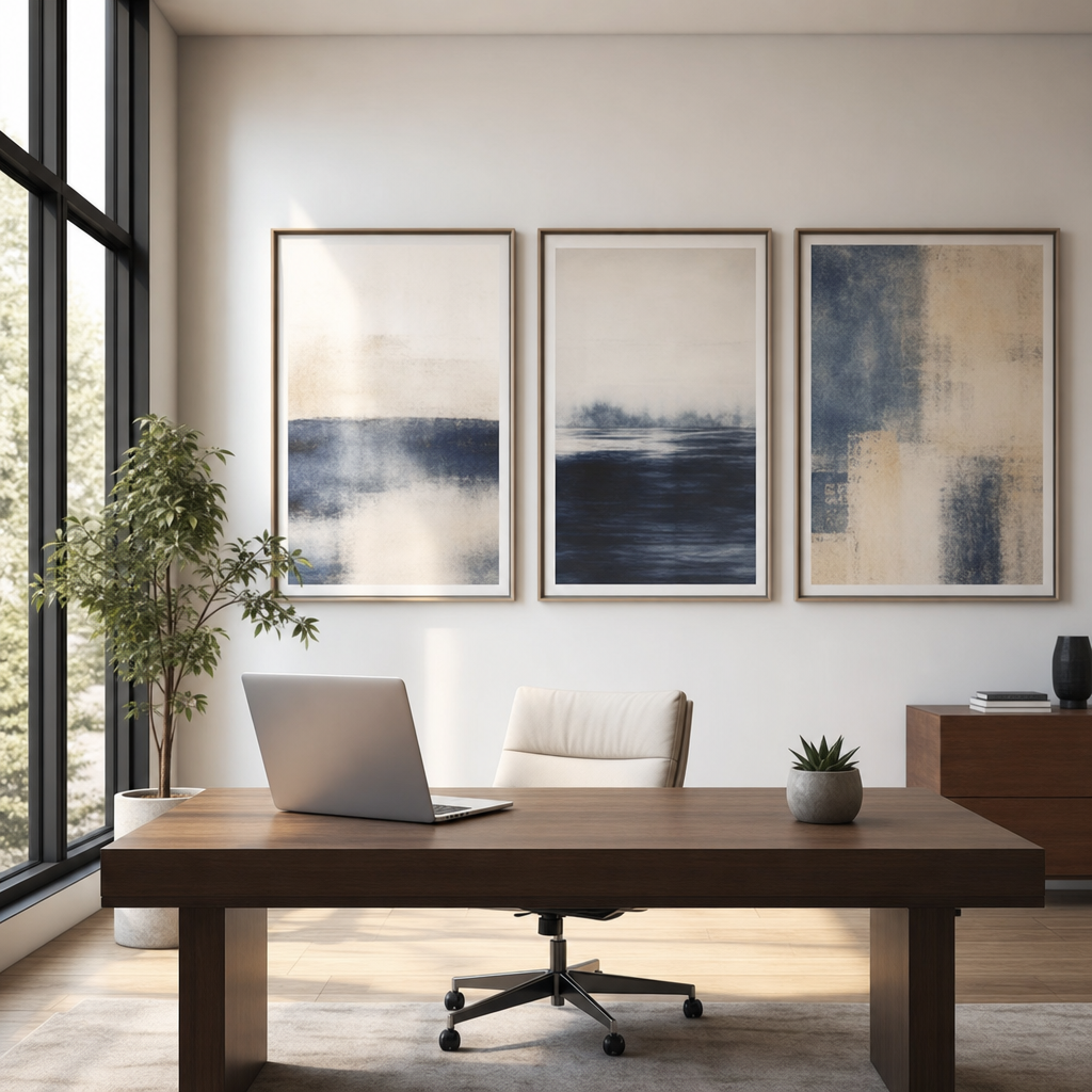 Office Art: Choosing Pieces That Inspire Productivity