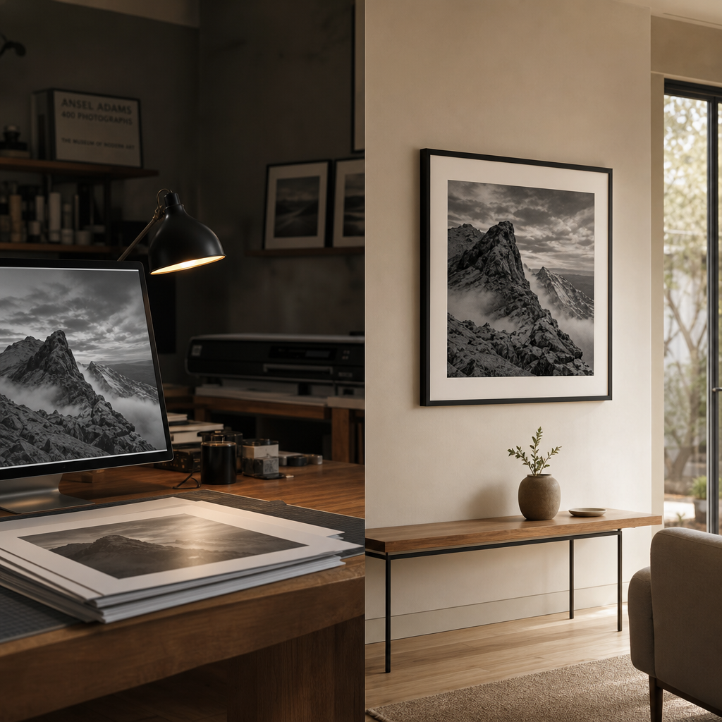 From Studio to Wall: The Journey of a Fine Art Print